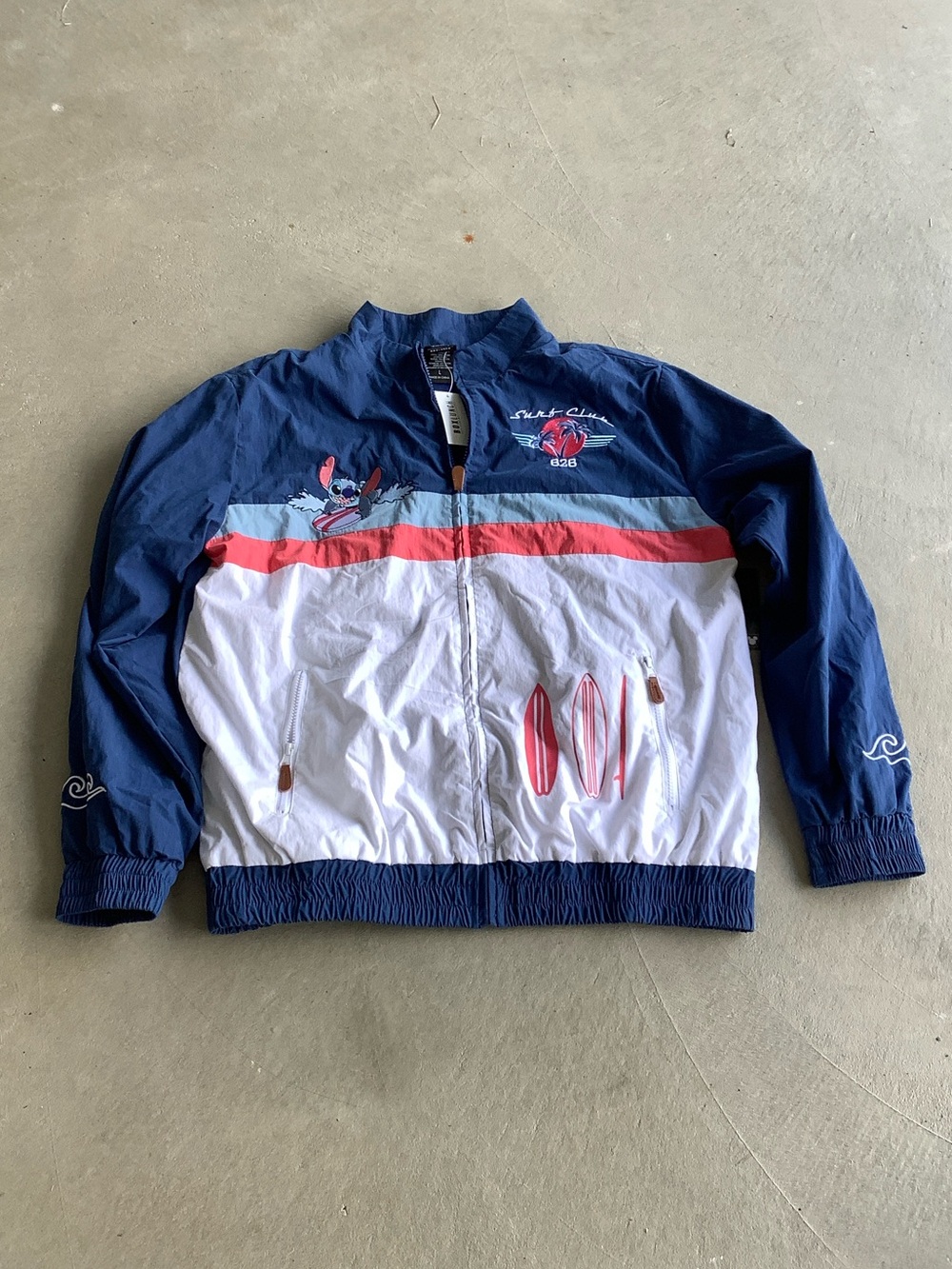 Boxlunch Disney Stitch windbreaker jacket NWT!